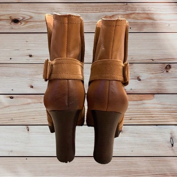 Beautiful Suede & Leather Callian (style name) Jessica Simpson boots! EUC Size 8 - Picture 3 of 7